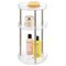 mDesign Spinning 3-Tier Lazy Susan 360 Makeup Organizer Tower